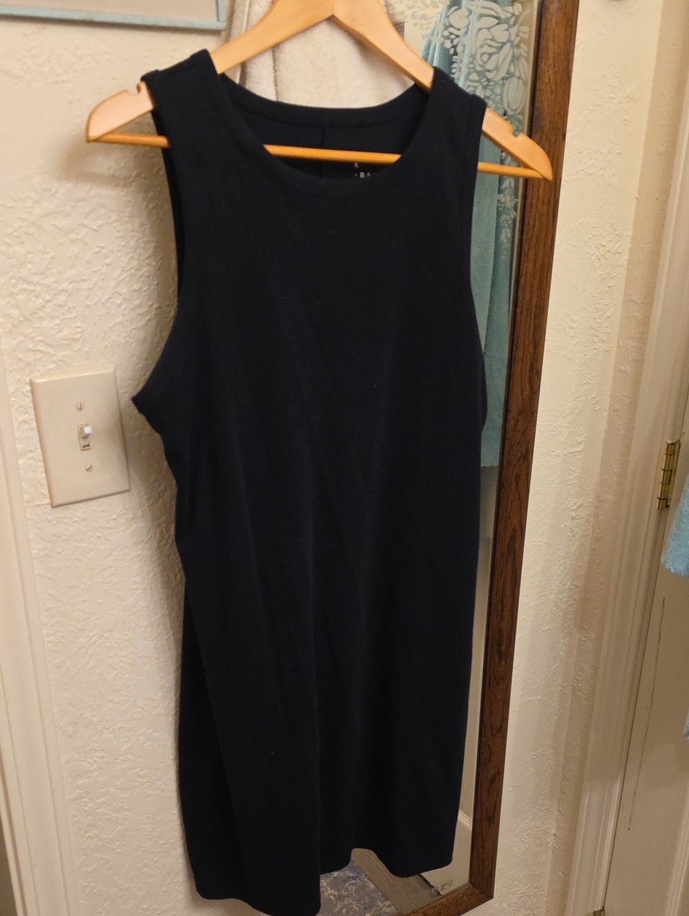 a new day Black Sleeveless Tank Dress